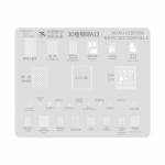 MiJing 3D A13 BGA Reballing Stencil Plant Tin Steel Net for iPhone 11 / 11 Pro / 11 Pro Max