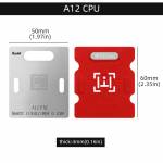 Kaisi Bottom Layer BGA Reballing Stencil Planting Tin Platform for Apple A10 to A14 CPU