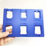 6-in-1 Precision Alignment Mould for Apple Watch 1 to 4 Series Touch Panel