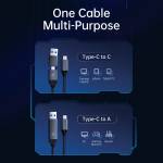 Orico M2R1 All Aluminum USB3.1 Gen2 RGB M2 NVMe SSD Enclosure for M2 NVMe SSD