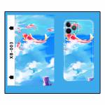 Universal 8inch Mobile Phone Animated Rainbow Color Back Film for Martview SP-01 Intelligent Cutting