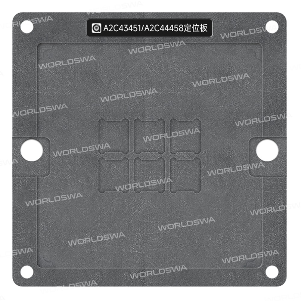 amaoe a2c43451-a2c44458-automotive-computer-driver-ic-chip-bga-reballing-stencil-platform-set-3
