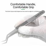 relife st-20-non-magnetic-stainless-steel-precision-chip-placement-tin-positioning-tweezers-8