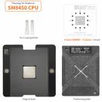 Amaoe U17 0.12mm BGA Reballing Stencil Platform for Snapdragon 8Gen1 / SM8450 CPU