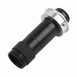 Continuous Zoom High Coverage Distance C Mount Lens 1X - 100X 15:1 for CCD CMOS Industry Industrial