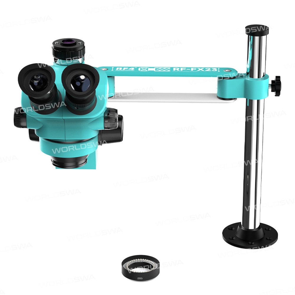 rf4 rf-fx23a-7-50x-free-swing-fixed-trinocular-stereo-microscope--short-version-4
