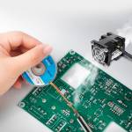 USB Intelligent Step-less Variable Speed High-speed Strong Exhaust Fan for Mobile Phone Repair