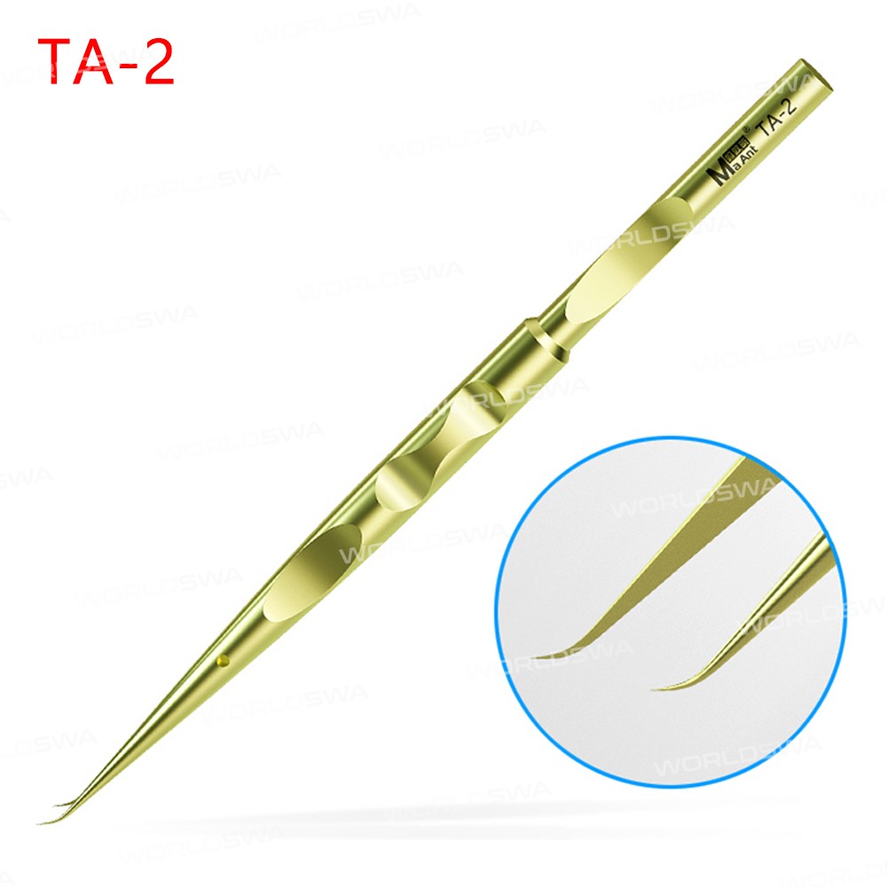 MaAnt TA-1/TA-2 Super Hard High-precision Titanium Alloy Stainless Steel Flying Lead Tweezers