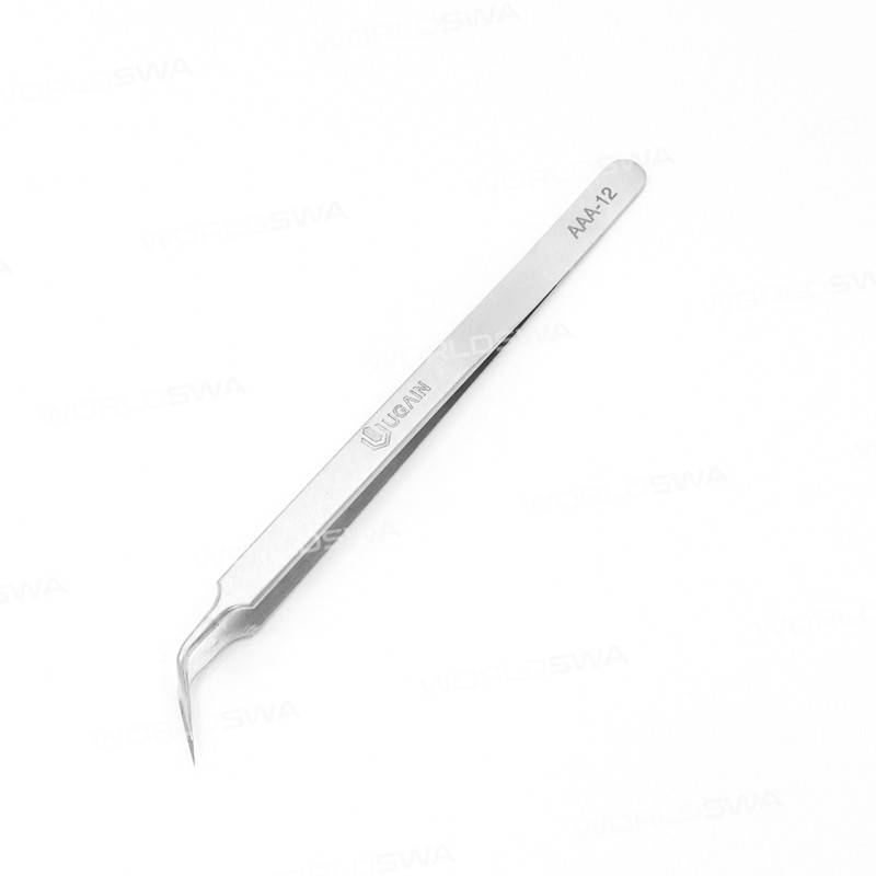 UGAIN AAA-14 AAA-12 Precision Jump Wire Non-Magnetic Stainless Steel Tweezer