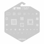 18 Kinds CPU BGA IC Reballing Stencil Kits for Samsung Phones