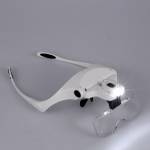 1.0X-3.5X Headband Glasses Adjustable Bracket Magnifier