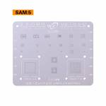 WL Multi-Function BGA Reballing Stencil Plant Tin Steel Net for Samsung S8 S7 S6 S5 NOTE8 NOTE5 A7 A