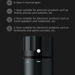 Jakemy JM-Y05 High Precision Dual Power Mode Electric Screwdriver with Type-C Fast Charging Function