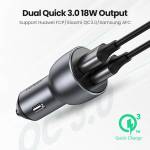ugreen cd213-dual-usb-qc30-18w-mini-fast-charging-car-cigarette-light-charger-2