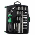 Pro'sKit SD-2314M 25-in-1 Multiple Angle Adjustment Ratchet Magnetic Screwdriver Sockets Set