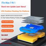 Mechanic 7-in-1 0.12mm iTin BGA Reballing Stencil Platform For iPhone A8 / A9 / A10 / A11 / A12 / A1