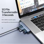 Orico AH-W13 Aluminum High-speed Mini Type-C to USB 3.0 HUB for Computer / Laptop / Tablet