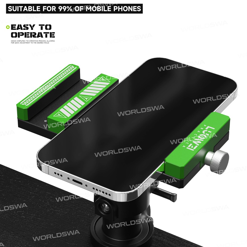 luowei lw-319-mobile-phone-universal-360-degree-rotary-fixture-with-support-frame-3