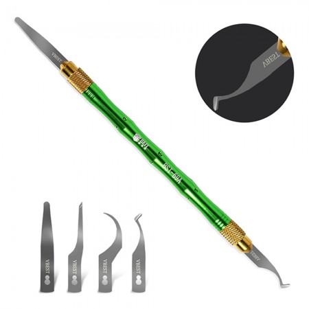BST-69A+ 4-in-1 CPU IC Chip Glue Remover & BGA Disassembly Rework Knife Set