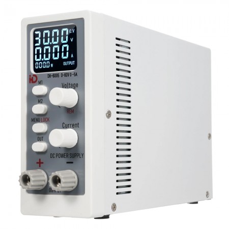 DH-6005 60V / 5A Adjustable Switching Regulated DC Power Supply with 4-Digits LED Display