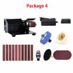 775 Multifunctional Small Household Belt Sander for Wood / Metal / Plastic Grinding Polishing