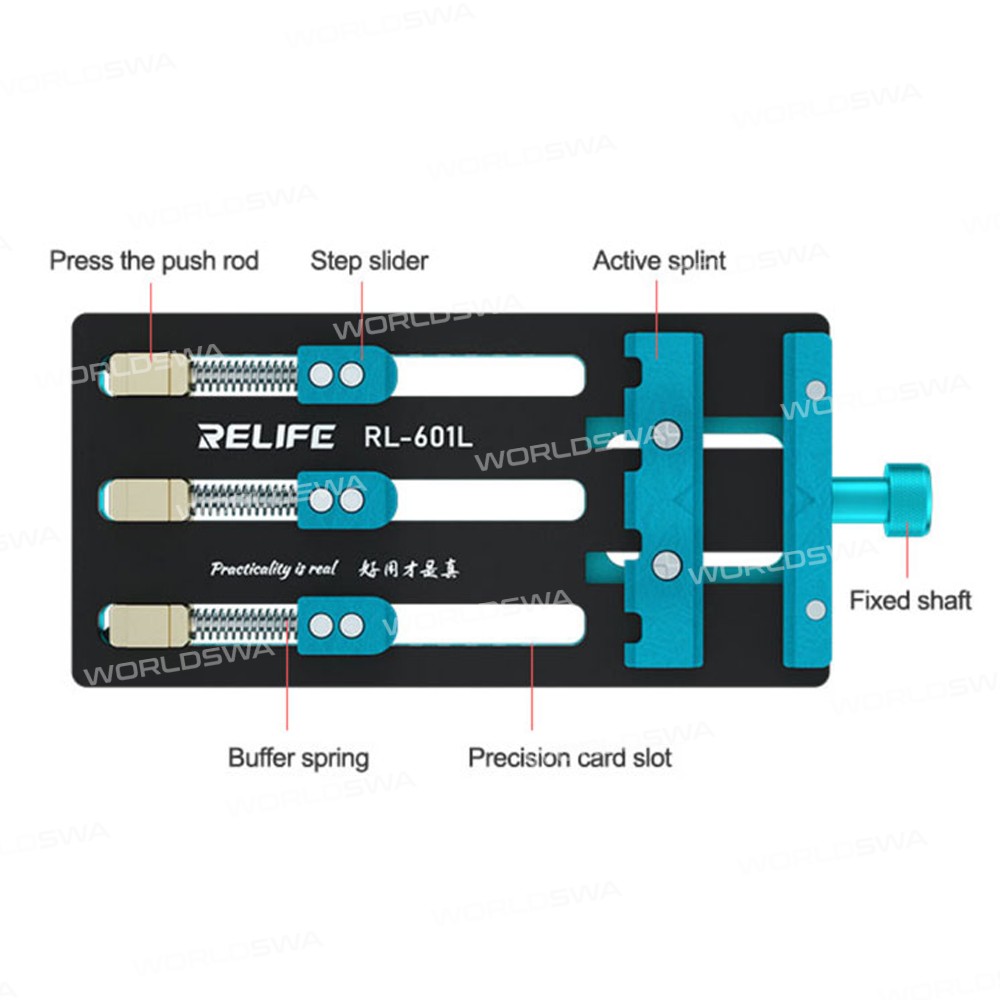 relife rl-601l-universal-double-slot-three-axis-motherboard-fixture-9