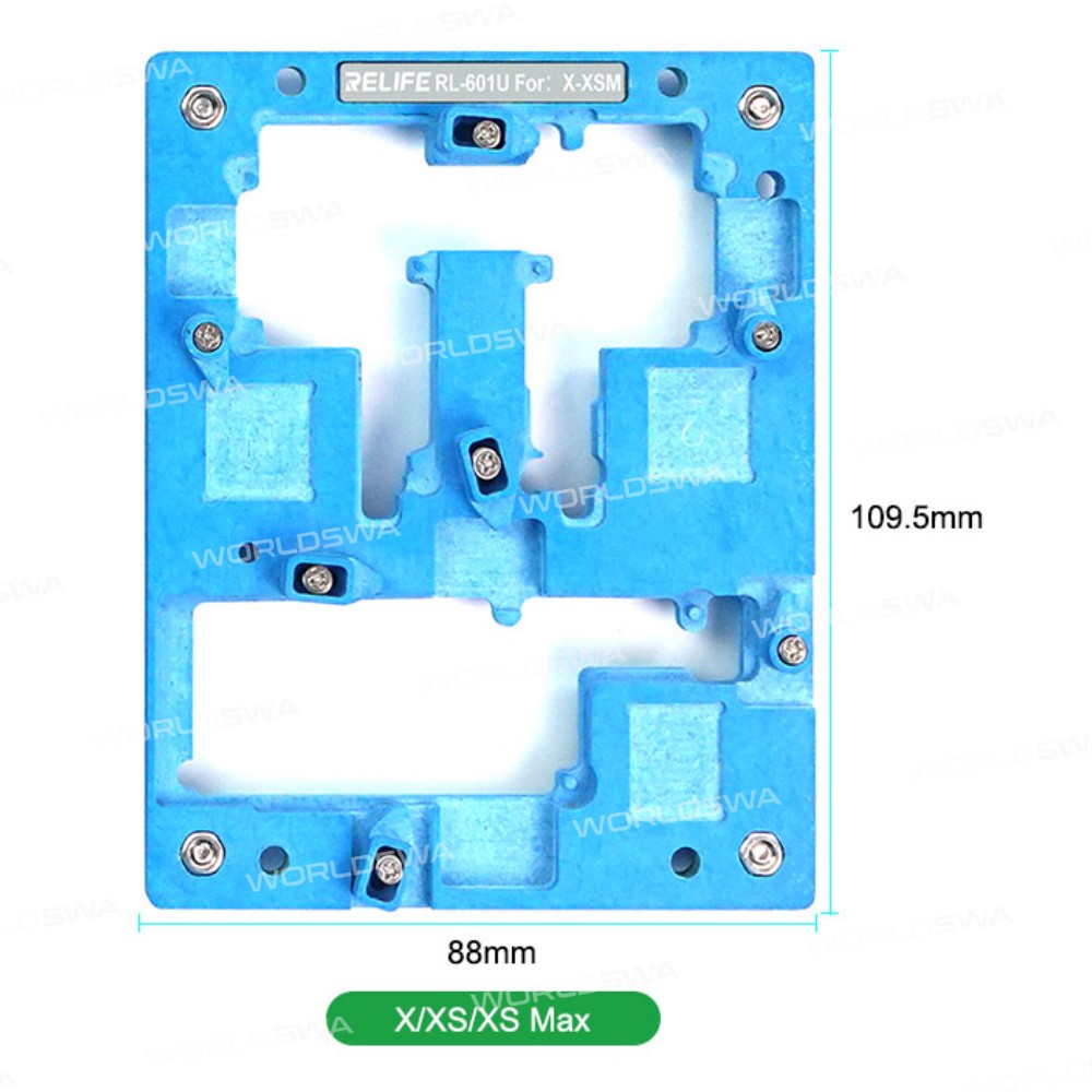 Relife RL-601U Precision Positioning Clamp Fixture Platform with Base for iPhone X - 12 Max Pro