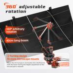 ycs dragon-arm-360-rotation-microscope-swing-arm-bracket-with-levelling-device-3