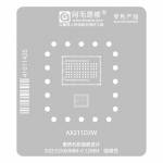 amaoe 012mm-ax211d2w-wifi-wireless-card-module-bga-reballing-stencil