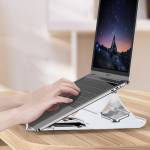 Heat Dissipation Non-slip Silicone Gravity Laptop Vertical Holder for MacBook/Surface/iPad