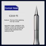 mechanic c210-sk-ts-ti-lead-free-integrated-soldering-iron-tips-for-mechanic-c211-soldering-station-