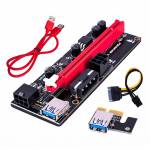 USB 3.0 Graphics card dedicated PCI-E Riser Board VER009 1X to 16X GPU Adapter