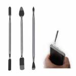 3pcs Stainless Steel Spudgers Pry Opening Tool Professional Repair Tool for Mobile Phone iPhone SamS