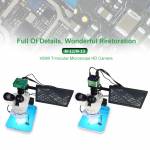 Relife M-12 / M-13 3800W HDMI Trinocular Microscope HD Camera
