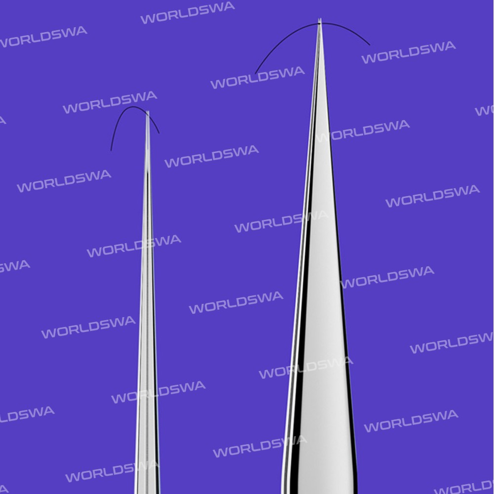 PPD Ultra-fine Anti-magnetic Stainless Steel Tweezers for Motherboard IC Chip Repair