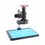 Eakins 37MP HD 1080P 60FPS HDMI USB Lab Digital Industrial Video Microscope Camera with LED and Stan