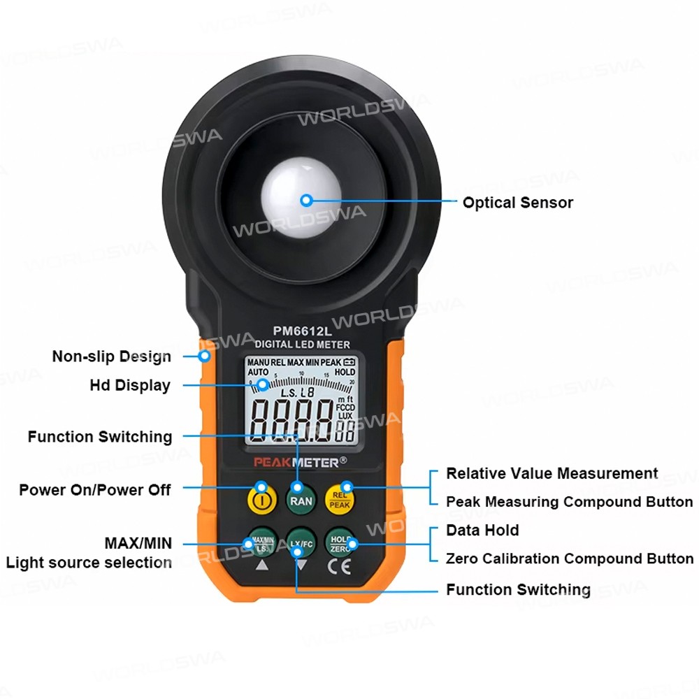 peakmeter pm6612l-high-precision-handheld-lumen-brightness-tester-for-led-light-5