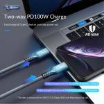 Orico TBZ4 Thunderbolt 4 Data Cable Type-C Fast Charge Cable Compatible with Thunderbolt 3