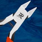 B&R BR-A01 Industrial Grade Ultra-hard and Ultra-thin Carbon Steel Bevelled Pliers