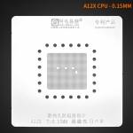 Amaoe 0.15mm A12X CPU BGA Reballing Stencil Planting Tin Platform for 2018 iPad Pro