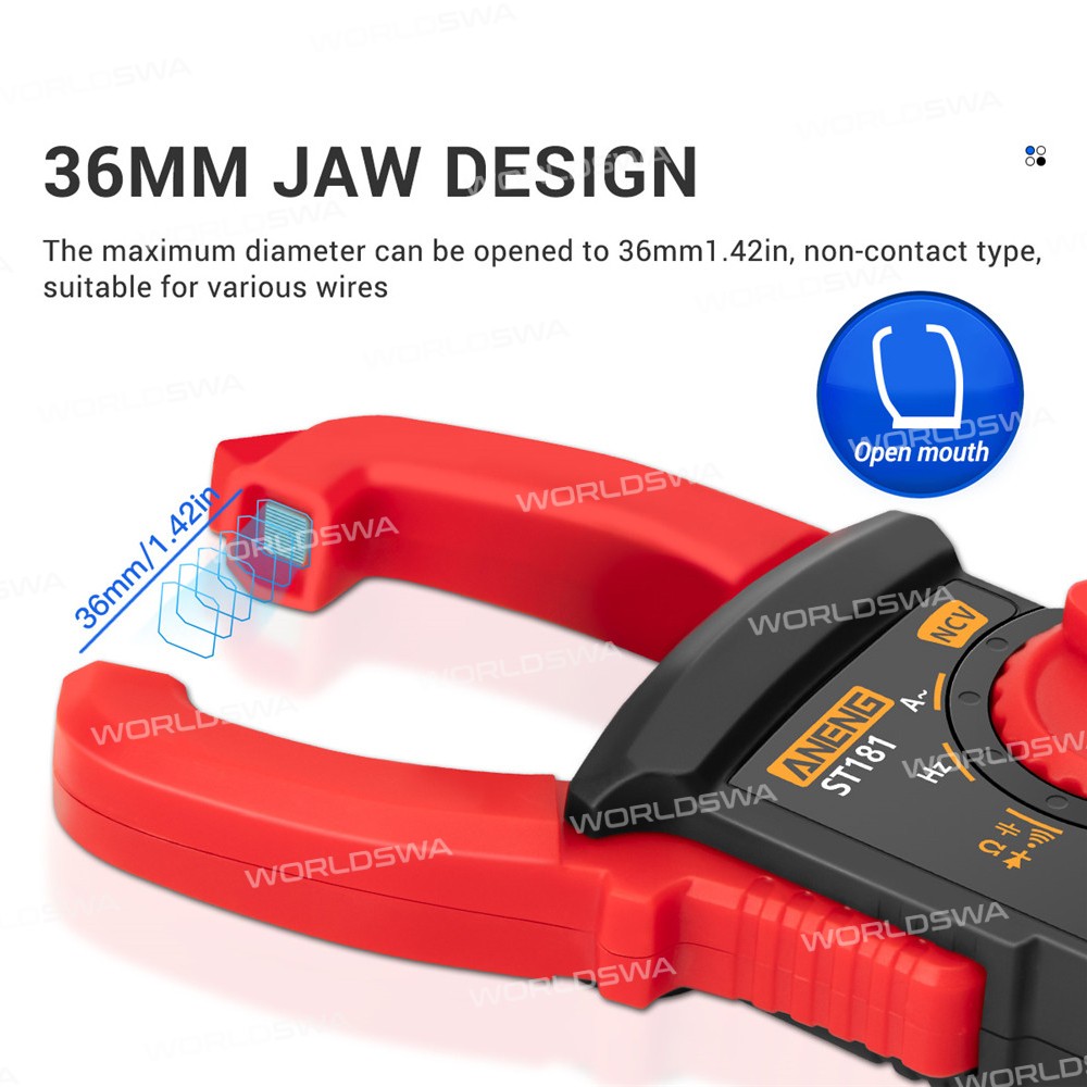 aneng st181-high-precision-intelligent-anti-burn-digital-clamp-meter-7