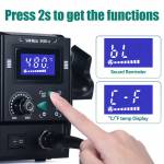 Yihua 959D-II 700W Easy Plug-pull Nozzles Hot Air Gun Rework Desoldering Station