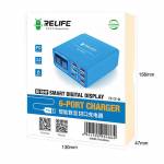 Relife RL-304P Smart Digital Display 6-port USB Charger Support PD3.0+QC3.0
