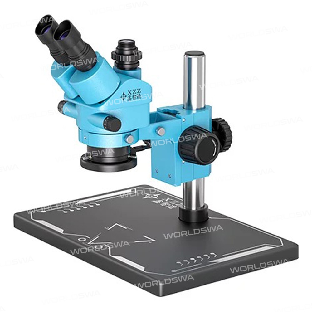 xinzhizao x3-max-7-45x-synchronous-zoom-trinocular-stereo-microscope-with-aluminum-alloy-base-1