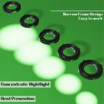 2UUL Adjustable LED Microscope Ring Lamp - Black