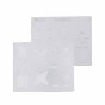 MiJing 3D A11 BGA Reballing Stencil Plant Tin Steel Net for iPhone 8 / iPhone 8 Plus / iPhone X