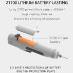 xiaodong p1-brushless-electric-screwdriver-combination-set-replaceable-batch-tip-with-charging-base-