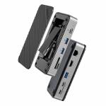 orico dpm2p9-10-in-1-usb-c-10gbps-pd-100w-rj45-sd-tf-4k-docking-station-with-m2-ssd-enclosure-1