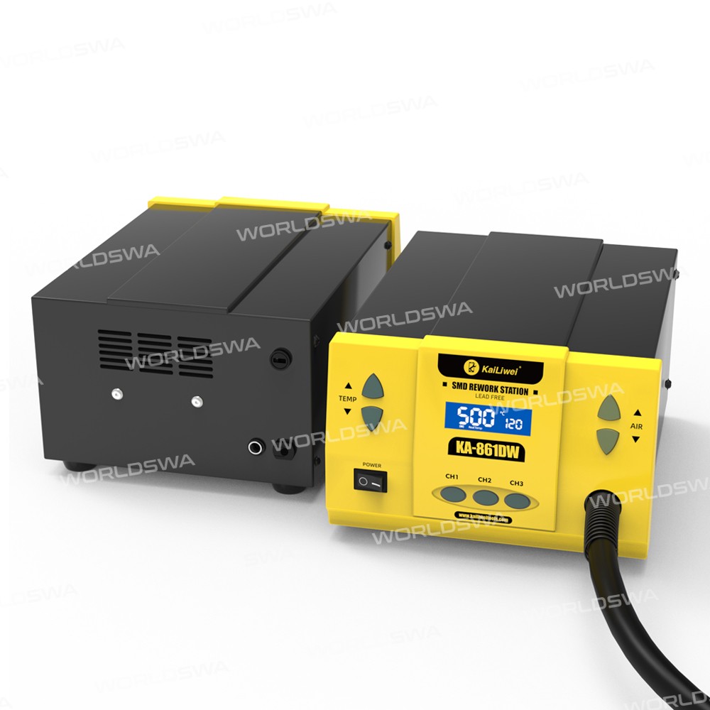 Kailiwei 861DW 1000W Lead-free Hot Air Soldering Station Automatic Sleep SMD Rework Station