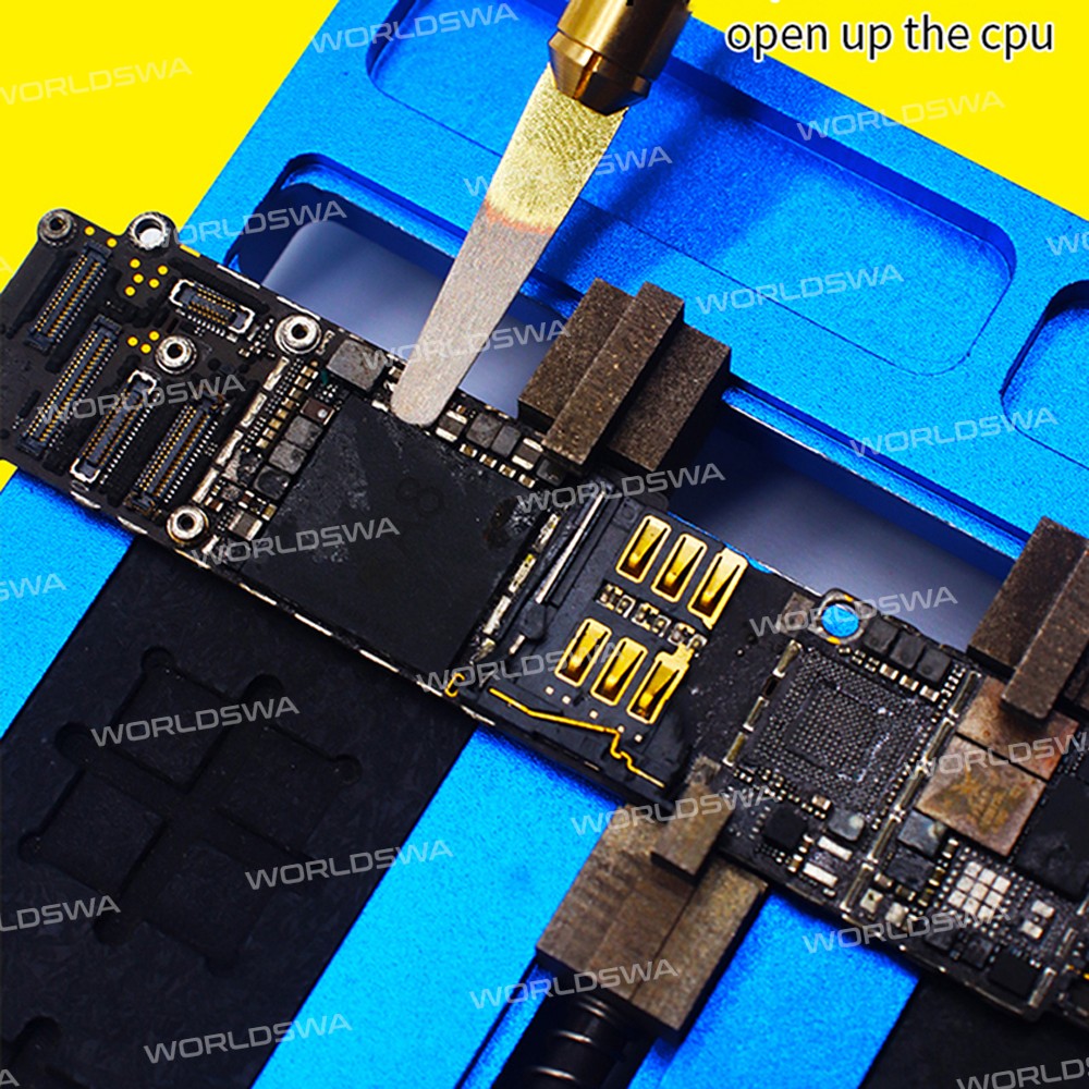 B&R X1019 10-in-1 Mobile Phone Motherboard CPU Chip Remove Glue Rework Knife Set